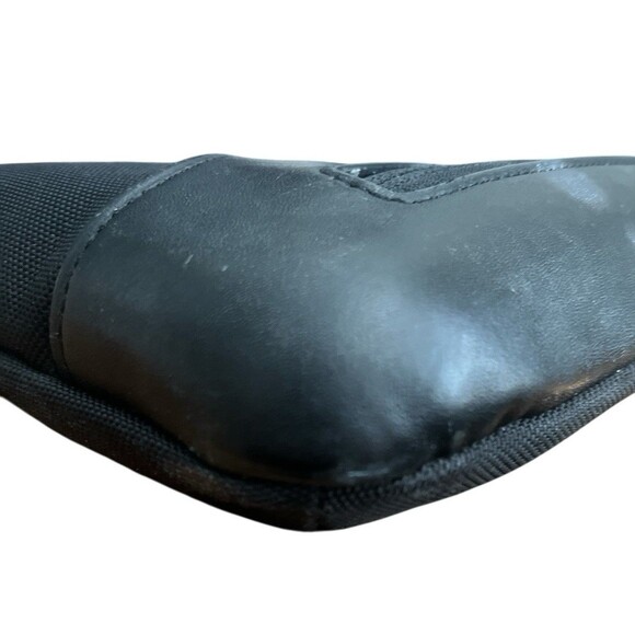 Tumi Crossbody Leather Canvas Messenger Man Bag Tablet Case Satchel - Picture 6 of 9